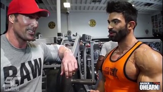 Sergi Constance & Mike O’Hearn CHEST workout at Golds Gym Venice LA