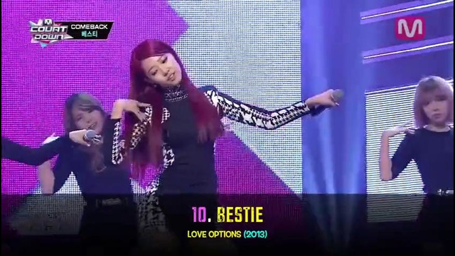 Top 10 K-Pop Girl Groups at singing