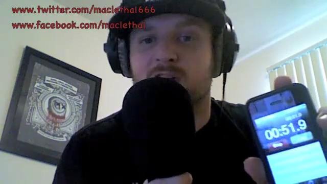 Fastest rap in the history of mankind