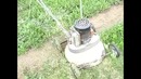 Самодельная газонокосилка из обычного таза