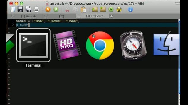 Научись программировать на Ruby – массивы (эпизод 17)