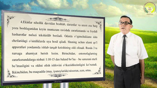 3-Mavzu: Qishloq xo’jalik ekinlariga zarar etkazuvchi kanalar, ularning biologiyasi va ularga qarshi kurash choralari