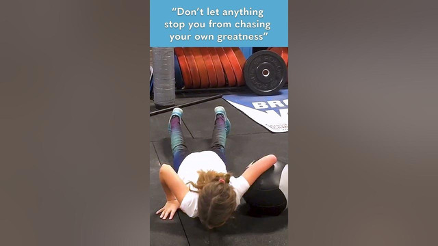Little Girl Works Out With Medicine Ball | People Are Awesome #workoutmotivation #workout #shorts