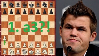 Шахматы. Магнус Карлсен опять балуется в дебюте!:)