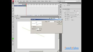 09 Adobe Flash CS4 – Настройка линий обводки и заливки объектов