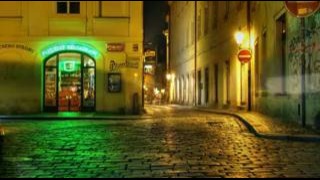 Улицы ночной Праги