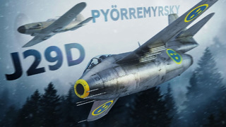 Saab J-29D и VL Pyörremyrsky – War Thunder