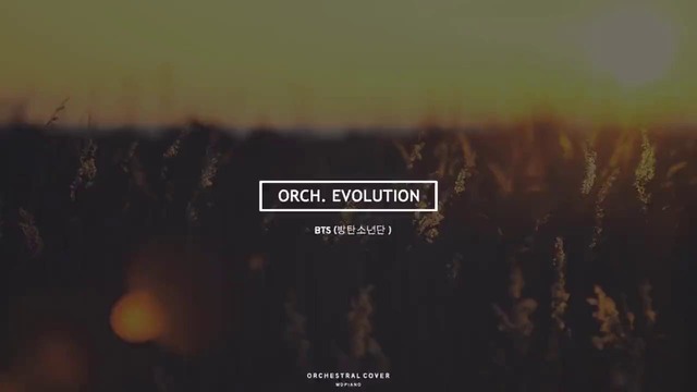 BTS Music Evolution. Orchestral