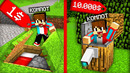 СЕКРЕТНЫЙ ДОМ ЗА 1$ ПРОТИВ СЕКРЕТНЫЙ ДОМ ЗА 10000$ В МАЙНКРАФТ | Компот Minecraft