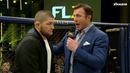 Khabib talks at Eagle FC 46 following Hall of Fame presentation