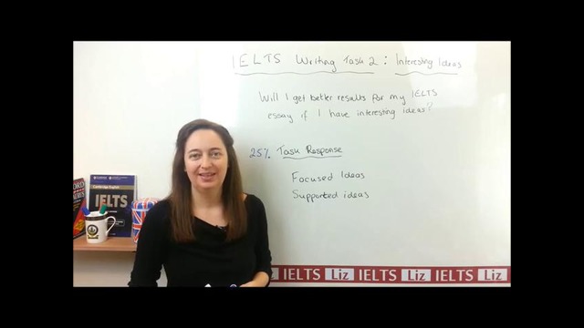 IELTS Writing Task 2׃ Do ideas need to be interesting