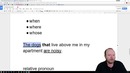 Grammar Lesson- Relative Clauses #1 Smrt Live Class #42 – YouTube