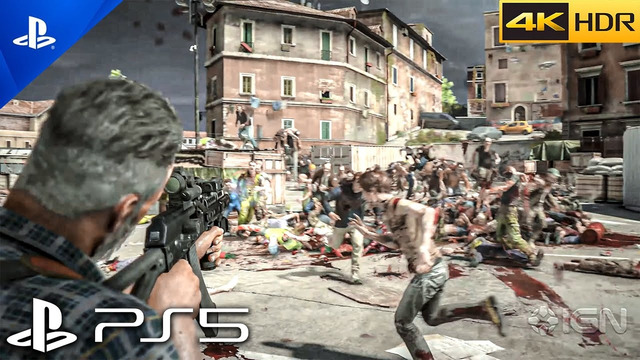 (PS5) ROME HAS FALLEN | Ultra High Graphics Gameplay [4K 60FPS HDR] World War Z