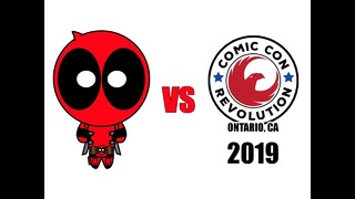 Deadpool vs Comic Con Revolution Ontario 2019