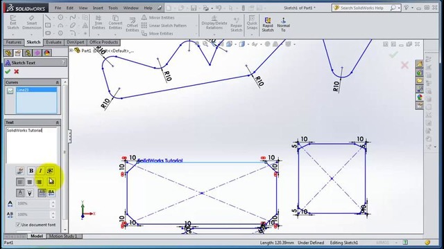 13SolidWorks 2014 Tutorial13 – Plane, Text, Point