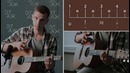 FINGERSTYLE Регги Бит на акустической гитаре. Как играть