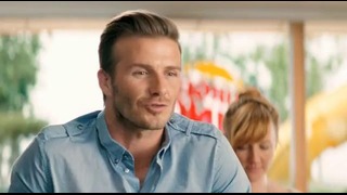 Дэвид Бэкхем снялся в рекламе Burger King