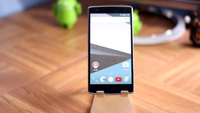 Android Lollipop 5.0 on the OnePlus One
