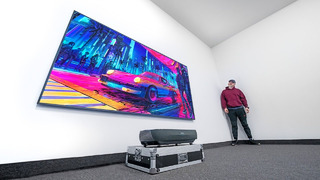 Huge 100-inch 4K Laser TV – 100 Inches for Less