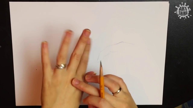 Как Рисовать РУКИ Карандашом ⁄ Учимся Рисовать КИСТИ РУК Карандашом