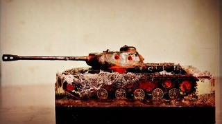 Диорама Танк ИС-2 Эхо войны How to make a diorama WW2