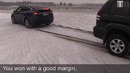 Tesla Model X против Toyota Land Cruiser. Кто кого