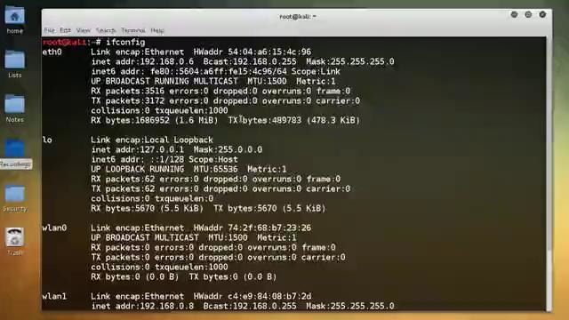 WiFi Wireless Security Tutorial – 2 – Linux Networking Commands
