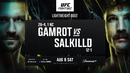 UFC Fight Night 284: Gamrot vs. Salkilld (ПОЛНЫЙ КАРД) 09.08.2026 | Матеуш Гамрот – Куиллан Салкиллд