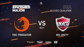 EPICENTER Major 2019 – TNC Predator vs WarriorsGaming.Unity (SA Closed Quals, bo1)