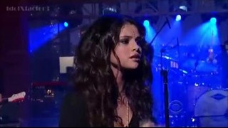 Selena Gomez-Come & Get It Live David Letterman 4-24-2013