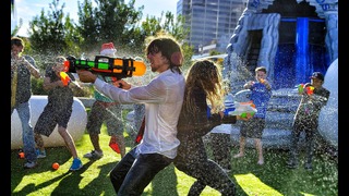 Parkour Water Fight