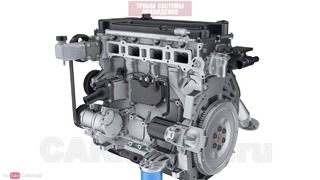 3D CAR 02. Двигатель внутреннего сгорания (ДВС)