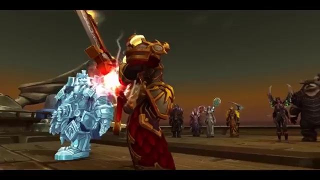 Warcraft Legion. Artifact Weapon Retirement Cutscene Cinematic