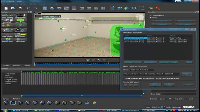 Boujou 5 tracking