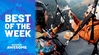 Eating Cake on Parachute, Skater Kid, Parkour & More | Best of the Week