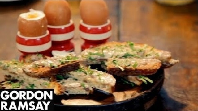 Boiled Eggs With Anchovy Soldiers By Gordon Ramsay