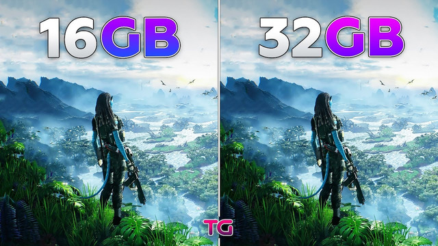 Avatar Frontiers of Pandora – 16GB vs 32GB RAM