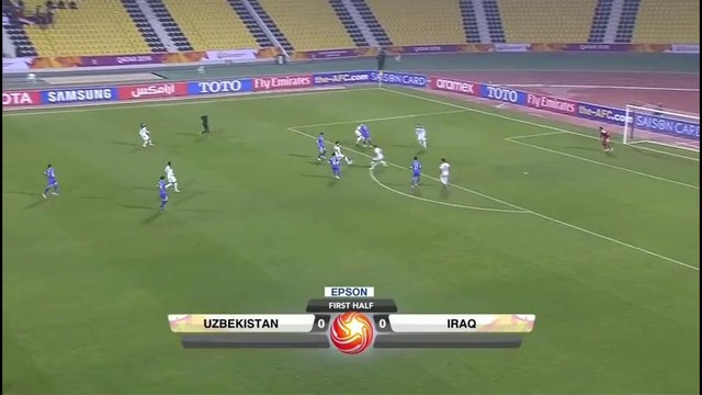 UZBEKISTAN vs IRAQ: AFC U23 Championship 2016 (Group Stage)