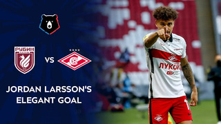 Jordan Larsson’s Elegant Goal against Rubin | RPL 2020/21