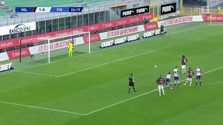 Милан – Фиорентина | Итальянская Серия А 2020/21 | 9-й тур