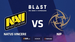 BLAST Pro Series Copenhagen 2018: Grand Final: Na’Vi vs NiP (Game 2) CS:GO