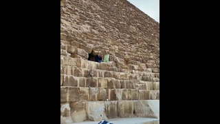 Пирамиды, сфинкс, бедуины. Некрополь. Египет