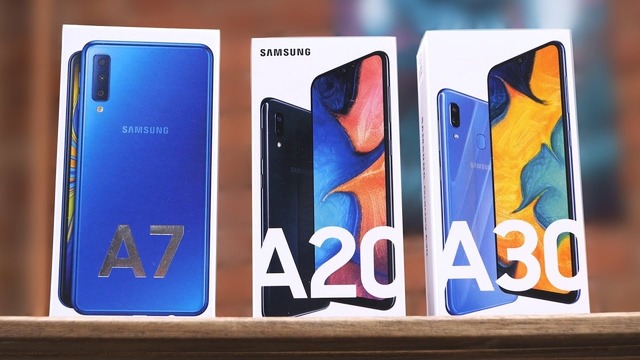 Samsung Galaxy A30, A20 или A7 2018 – что купить – Обзор-сравнение самсунгов