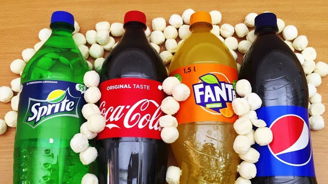 Этого Вы Точно Не Знали о Coca-Cola, Fanta, Sprite и Pepsi Эксперимент