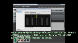 ReaTune Tutorial [Realtime Audio to MIDI