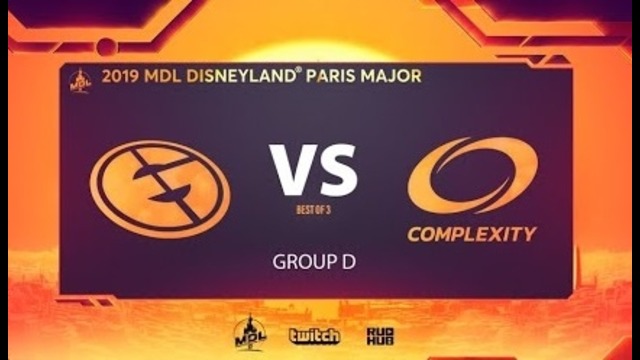 MDL Disneyland ® Paris Major – Evil Geniuses vs compLexity (Groupstage, Game 2)