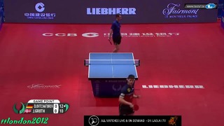 Dimitrij Ovtcharov vs Jonathan Groth (2018 – Europe Top 16)