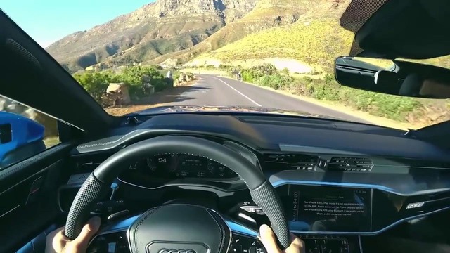 Alan Enileev. POV-обзор Audi A7 в Африке на серпантине в ЮАР