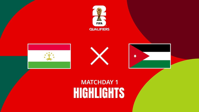Таджикистан – Иордания | ЧМ-2026 | Отборочный турнир | 1-й тур | Обзор матча