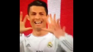 Ronaldo celebrate the goal